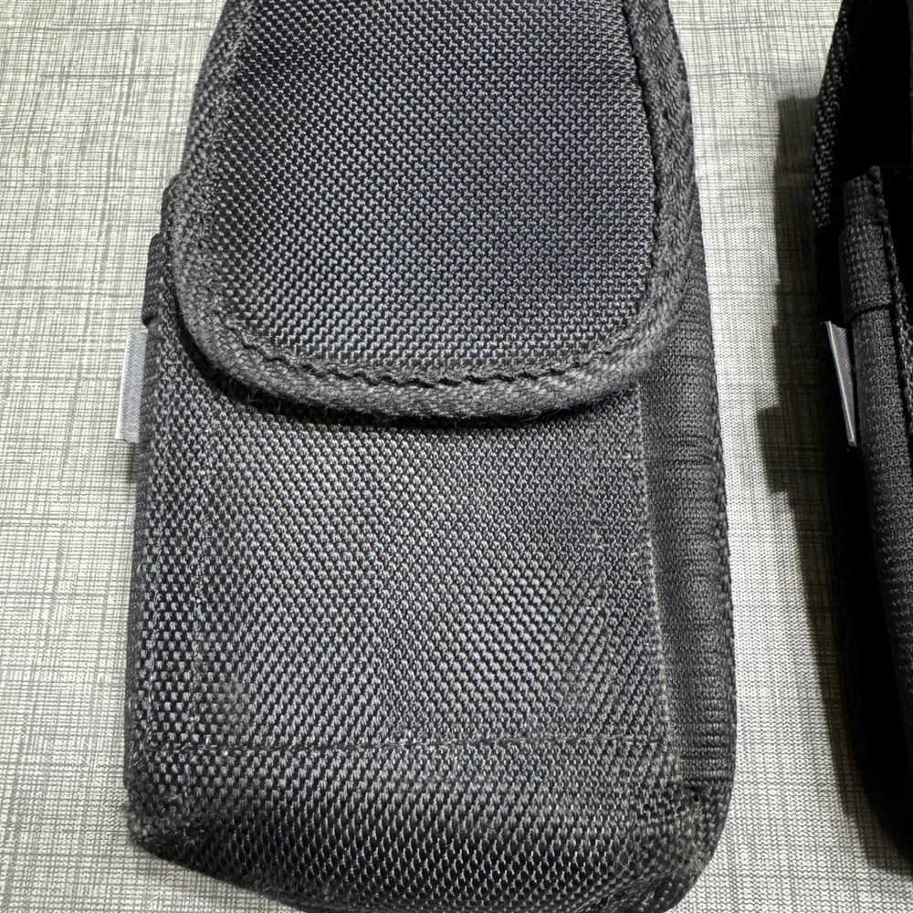 Black Agoz; Cobra scanner belt holsters; Set of three(3)